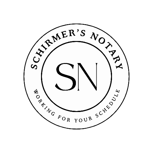 Schirmer's Notary logo